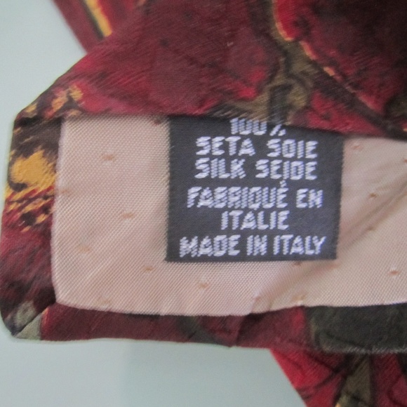 Ungaro Men's Silk Tie - Picture 4 of 5